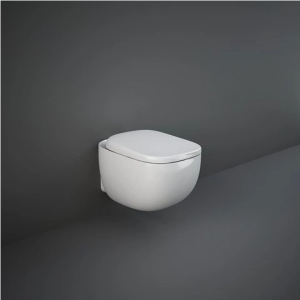 Zestaw RAK-Ceramics ILLUSION Miska WC + deska, podwieszany, Rimless 52cm