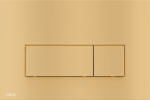 Przycisk  M57-G-M Gold-Mat (złoty mat) do stelaża wc Alca