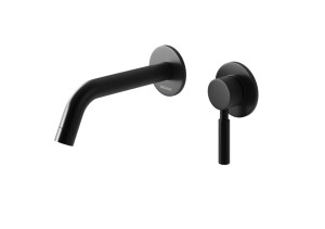 Bateria umywalkowa podtynkowa KOHLMAN Roxin Black QW180RB