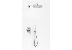 Zestaw prysznicowy ze słuchawką i deszczownicą KOHLMAN Proxima QW210PR25 25cm