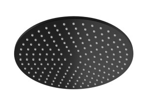 Deszczownica okrągła, czarny mat KOHLMAN R25EB 25cm