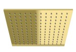 Deszczownica kwadratowa, złoty połysk KOHLMAN Q30EGD 30x30cm