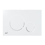 Przycisk M670 (biały połysk) do stelaża wc AlcaPlast