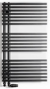 GRZEJNIK ŁAZIENKOWY TYP E 1179x500 mm GRAFIT STR. 553W 48 GODZIN