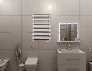 GRZEJNIK ŁAZIENKOWY LUXRAD PIKO 1238X680 mm 695w