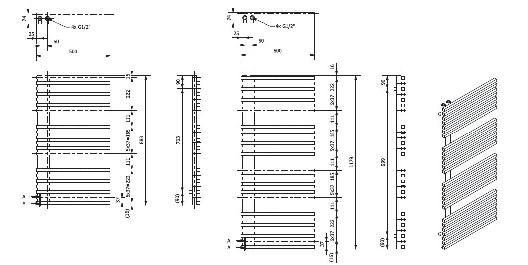 typ e rysunek techniczny